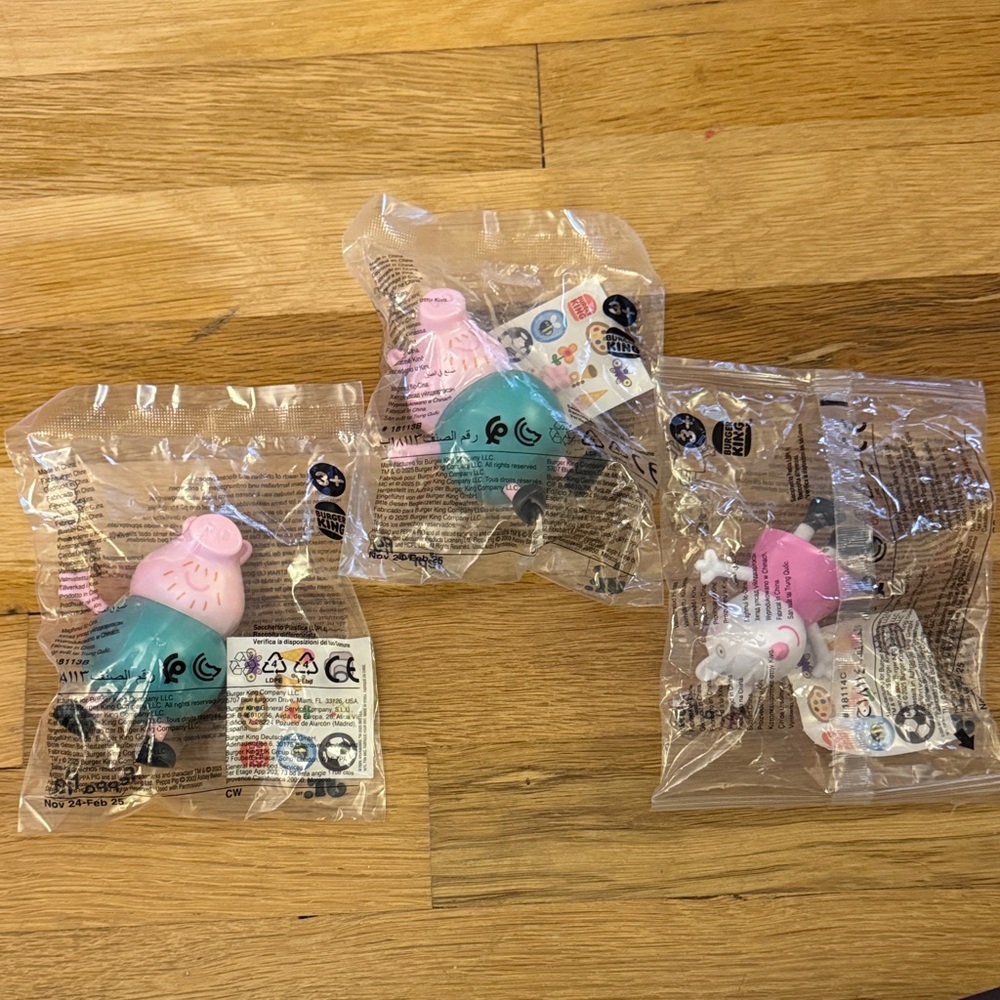 NWT & Sealed Bundle of 3 - Peppa Pig Toys